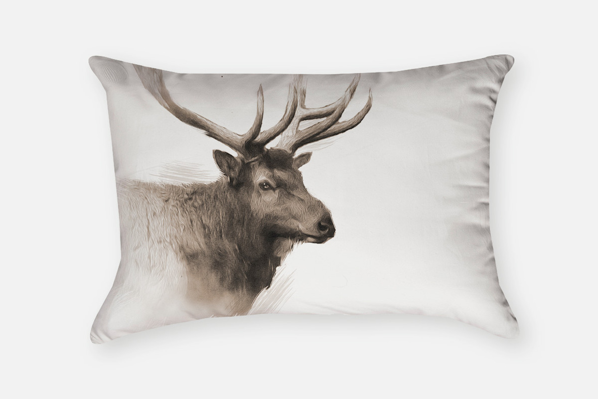 Elk Wildlife Illustration, an Animal Illustration by Digital Art Downloads (Photo 5 of 5)