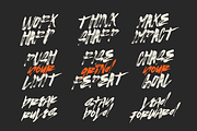 Fake Plastic | Handpainted Brush, a Handwritten Font by Ardana Creative (Thumbnail 9 of 14)