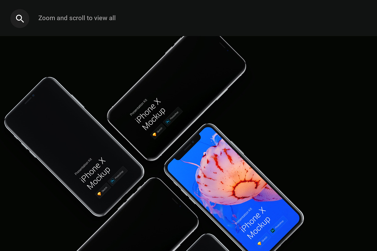 iPhone X Mockups | Presentation Kit, an iPhone Mockup by ls.graphics (Photo 8 of 14)
