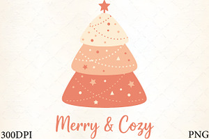 Boho Christmas Tree, an Illustration by CrexoraLab
