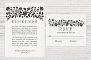Floral Wedding Templates EPS & JPG, an Invitation Template by Pixejoo (Thumbnail 4 of 4)