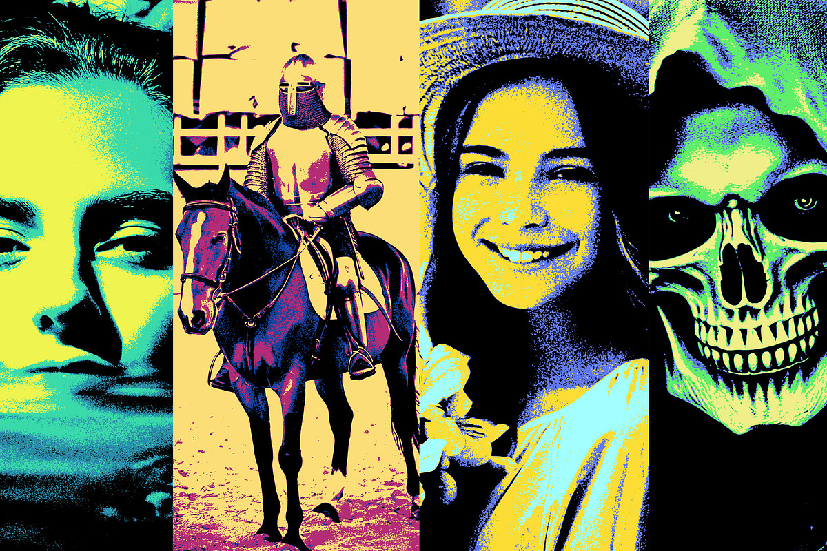 Grunge Pop Art Effect, an Action Add-On by DaldSgh (Photo 8 of 10)