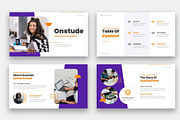 Onstude - Online School Powerpoint, a Presentation Template by Fit-tee (Thumbnail 3 of 6)