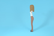 Female Character Lucy, a Characters & Person 3D Model by 3DTreatment (Thumbnail 23 of 32)
