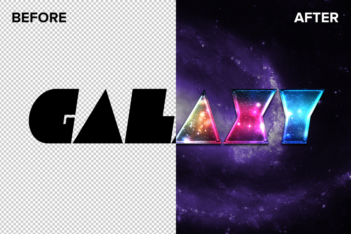 Galactic Photoshop Layer Styles, a Layer Style Add-On by Creativenauts (Photo 2 of 6)