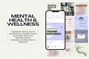 Mental Health Template Bundle