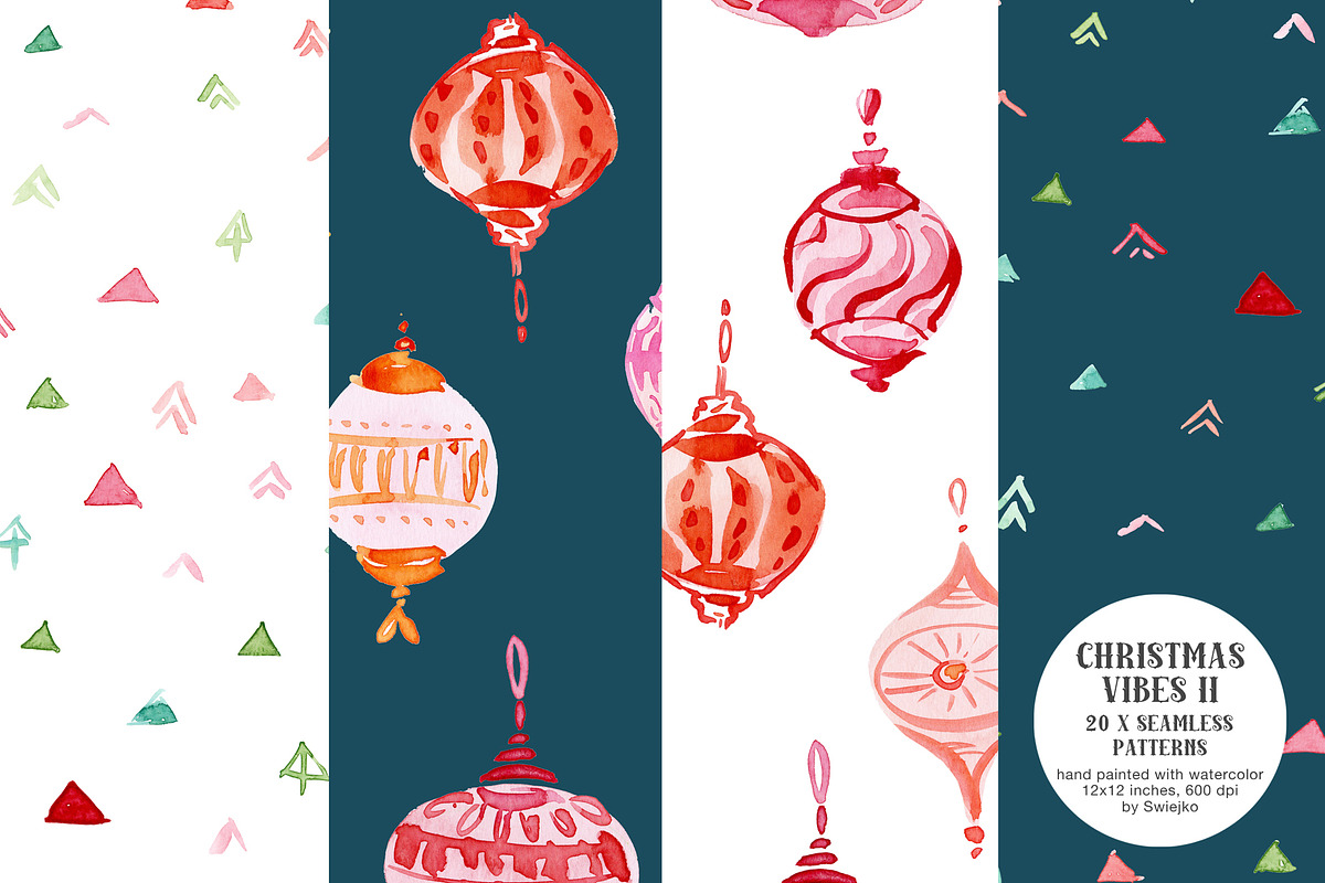 Christmas Vibes II, a Pattern Graphic by swiejko (Photo 5 of 9)