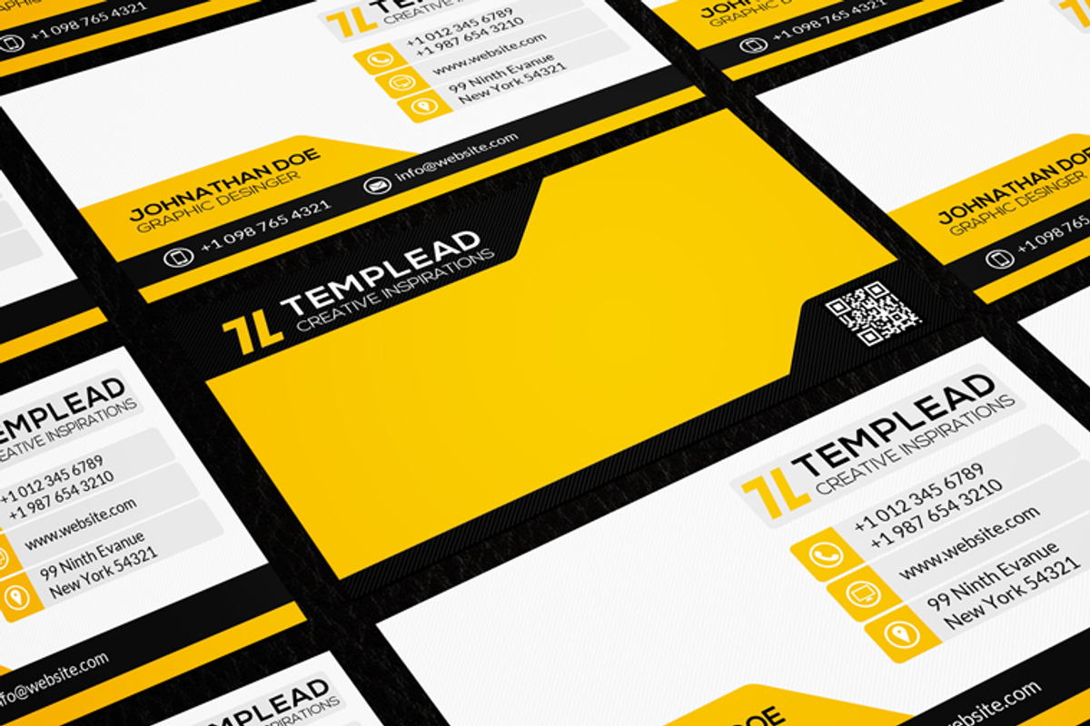 Corporate Business Card CM059, a Business Card Template by annozio (Photo 4 of 4)