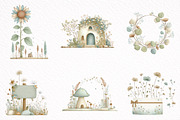 Cottagecore Frames Posters Clipart, an Illustration by DreamArtGraphic (Thumbnail 3 of 8)