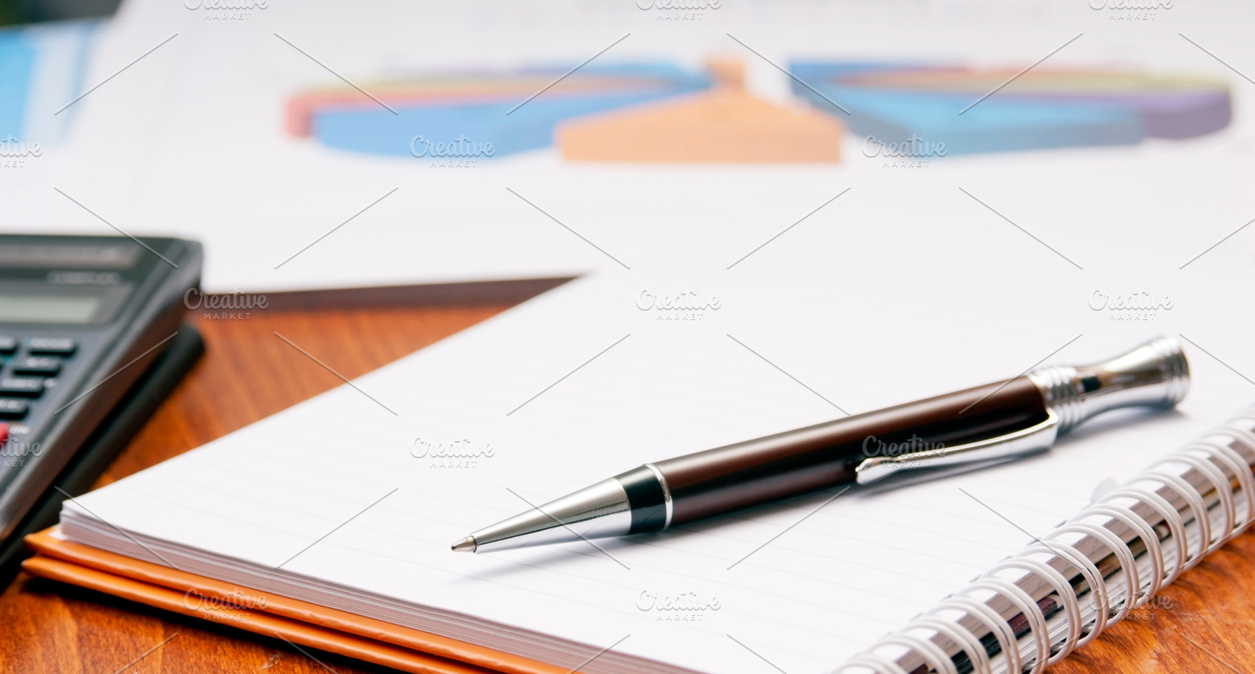 Desk With Pen and Notepad, a Business Photo by THP Creative