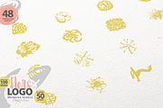 HERS LOGO BUNDLE (50 premade logos), a Branding & Logo Template by pawellpi (Thumbnail 9 of 10)