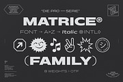 Matrice - Font Family, a Font by Sundance Tipografia (Thumbnail 1 of 16)