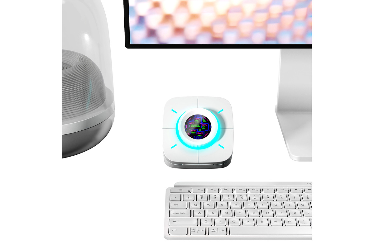 Workplace pc set 003, an Object 3D Model by Archidizer (Photo 3 of 10)
