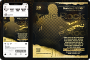 Indie Rock Music Flyer, a Flyer Template by regalDRAW (Thumbnail 2 of 3)