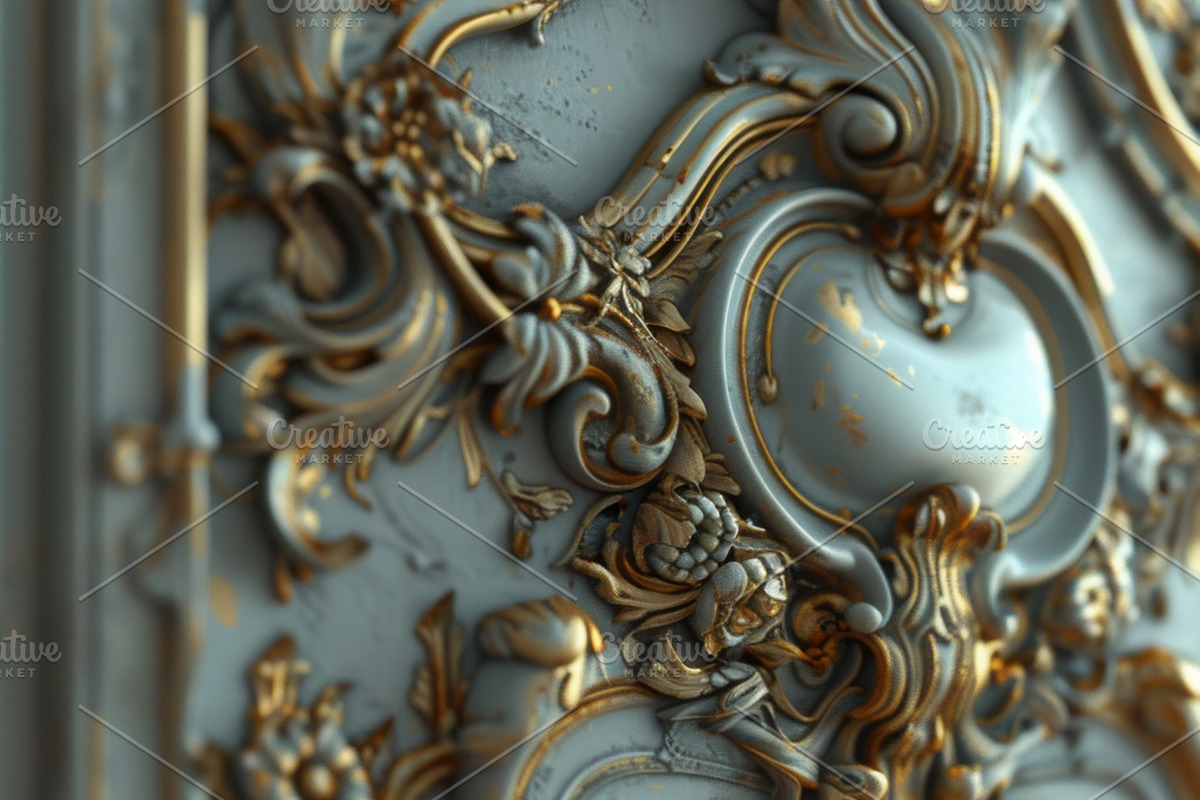 62 Rococo patterns, an Architecture Photo by Handmadefont (Photo 6 of 65)