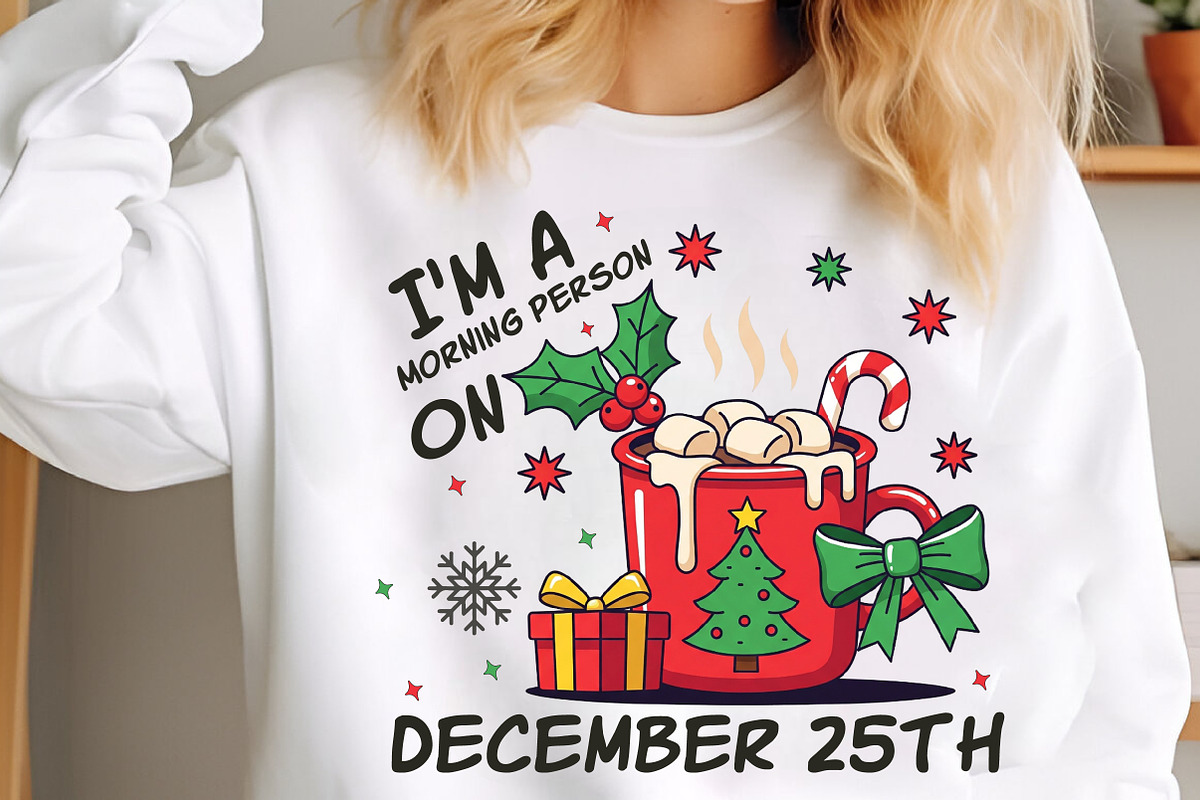 Funny Christmas Sarcastic Coffee Png, an Illustration by SinaCreation (Photo 3 of 7)