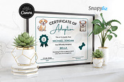 Cat Dog Pet Adoption Certificate, a Templates & Theme by Snapybiz (Thumbnail 7 of 9)