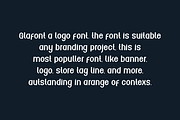 Glafont - Minimal Logo Font, a Sans Serif Font by Iqsiart Studio (Thumbnail 4 of 6)