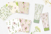 10 watercolor floral patterns, a Pattern Graphic by HmarkaShop (Thumbnail 2 of 3)