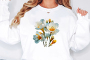 Freesia Flowers Clipart, an Illustration by Designworld (Thumbnail 6 of 8)