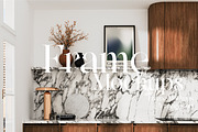 Frame mockup bundle in kitchen scene, a Product Mockup by N digital designs (Thumbnail 1 of 5)