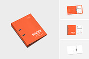 High Quality Binder Mockup, a Merchandise Mockup by AnasStudio (Thumbnail 1 of 4)