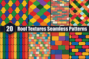 20 Roof Textures Seamless Patterns, a Pattern Graphic by protabsorkar11 (Thumbnail 1 of 4)