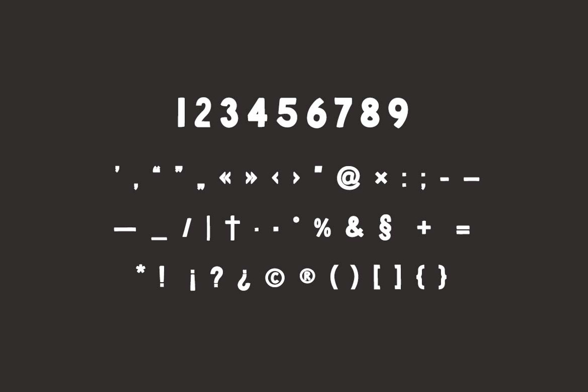 Retro Bounce Sans Serif Font, a Sans Serif Font by UICreative (Photo 7 of 13)