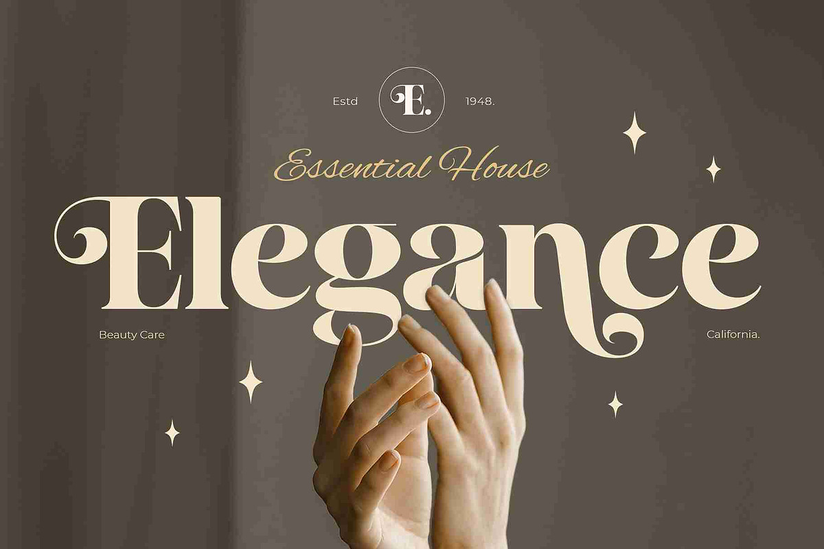 Straight Betty Modern Serif Font, a Serif Font by Vampstudio (Photo 7 of 13)