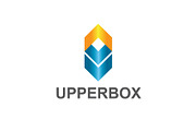 UPPERBOX Logo Template, a Branding & Logo Template by Art Zooted (Thumbnail 2 of 3)