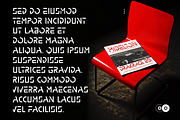 Midelton Futuristic Display Typeface, a Sans Serif Font by Templatiostudio (Thumbnail 9 of 12)