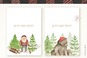 Lumberjack, an Animal Illustration by Flora+Bear (Thumbnail 5 of 7)