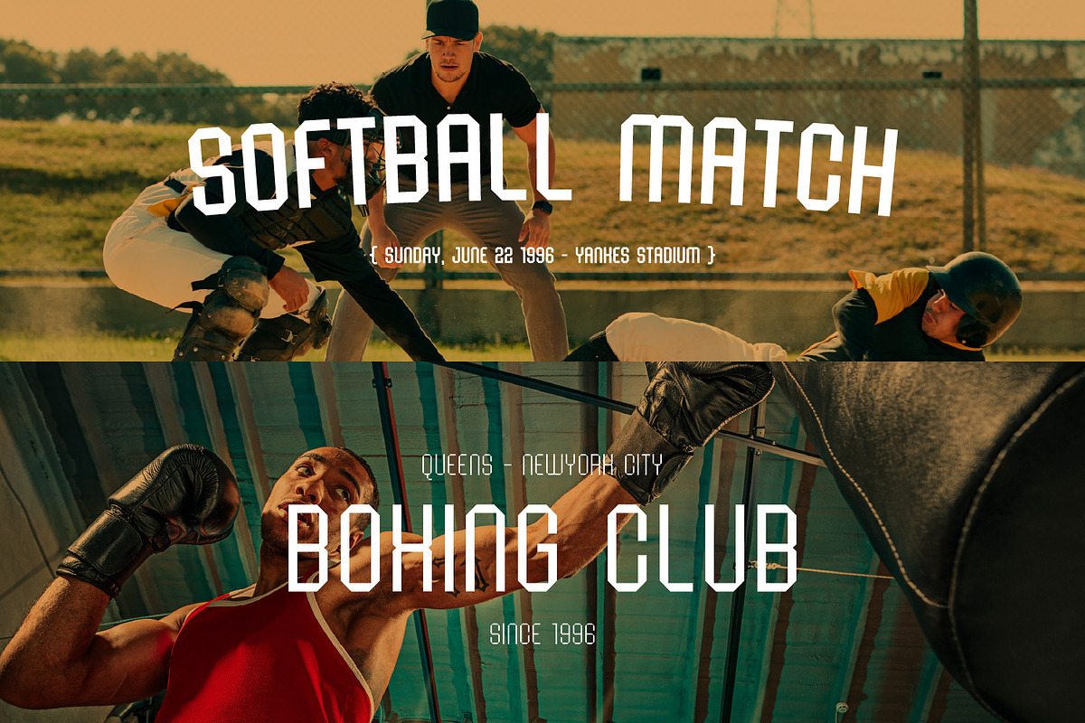 Champiun – Bold and Powerful Sports, a Sans Serif Font by Dikas Studio (Photo 9 of 12)