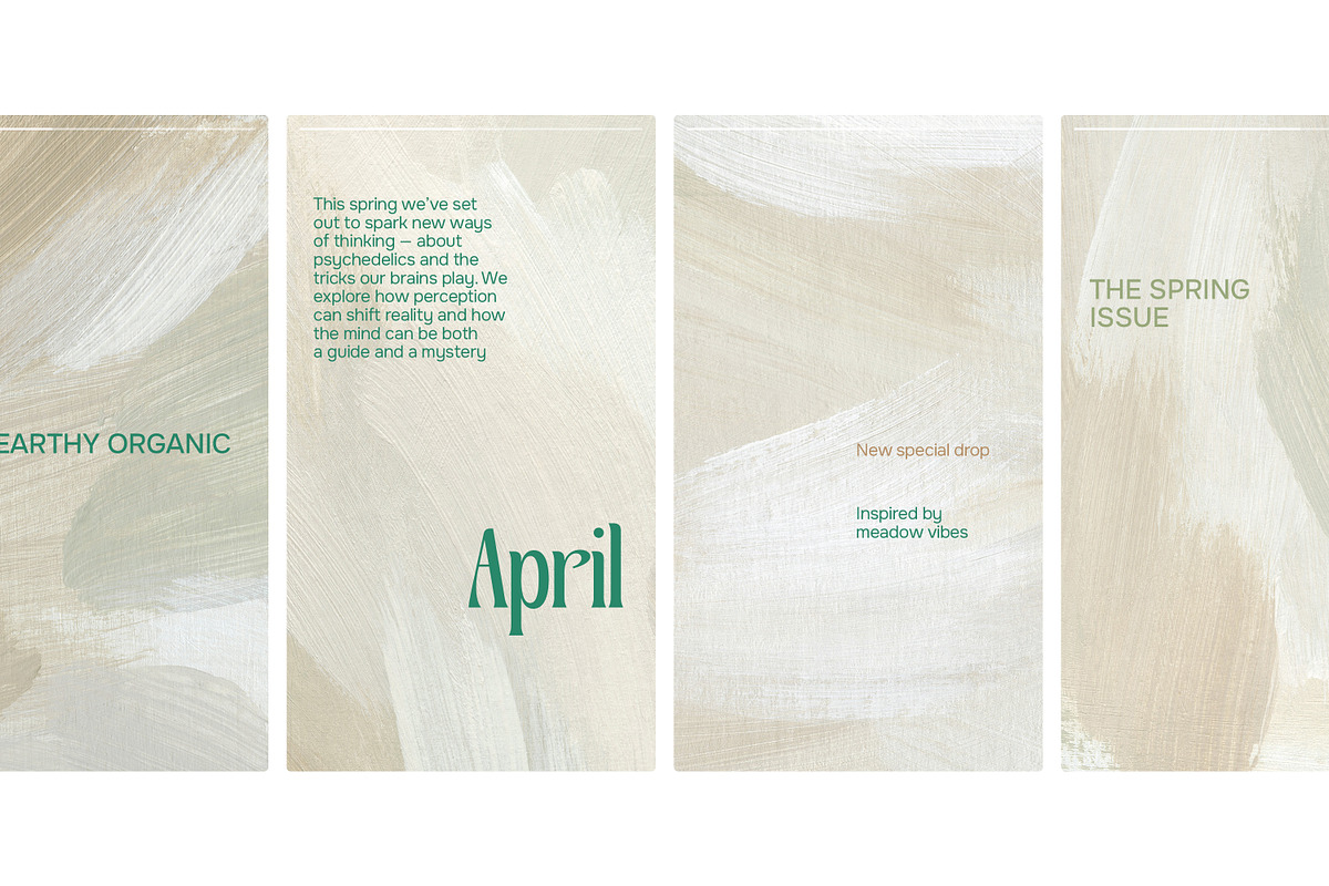 APRIL Abstract Painted Backgrounds, a Background Graphic by Aesthetic Eye (Photo 5 of 13)
