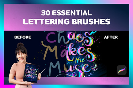 Procreate Brush Lettering