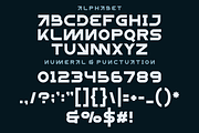 Moonstone - Modern Techno Font, a Sans Serif Font by MaikoHatta (Thumbnail 2 of 4)