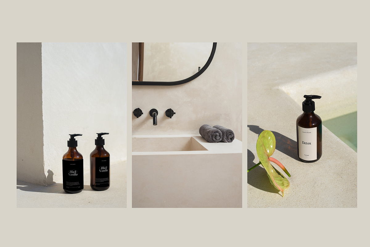 Bali Cosmetic Photo Mockup Bundle, a Packaging Mockup by Lesse Studio (Photo 5 of 11)