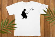 Fishing Silhouette SVG, an Object Illustration by newminddesign (Thumbnail 8 of 10)