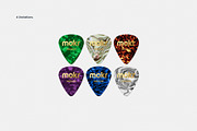 Guitar Pick Mockup, a Product Mockup by Mokr (Thumbnail 4 of 5)