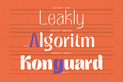 Satigof - Display Family, a Sans Serif Font by Holyline Design (Thumbnail 15 of 16)