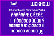 Ultra Human font, a Sans Serif Font by weknow (Thumbnail 8 of 8)