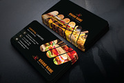 Restaurant Business Card, a Business Card Template by graphicsunday (Thumbnail 1 of 3)