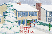 Happy Holydays! graphic package, a Slab Serif Font by Radiqx Press (Thumbnail 1 of 2)