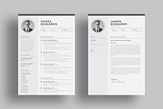Resume Template / CV, a Resume Template by UX-group (Thumbnail 2 of 5)