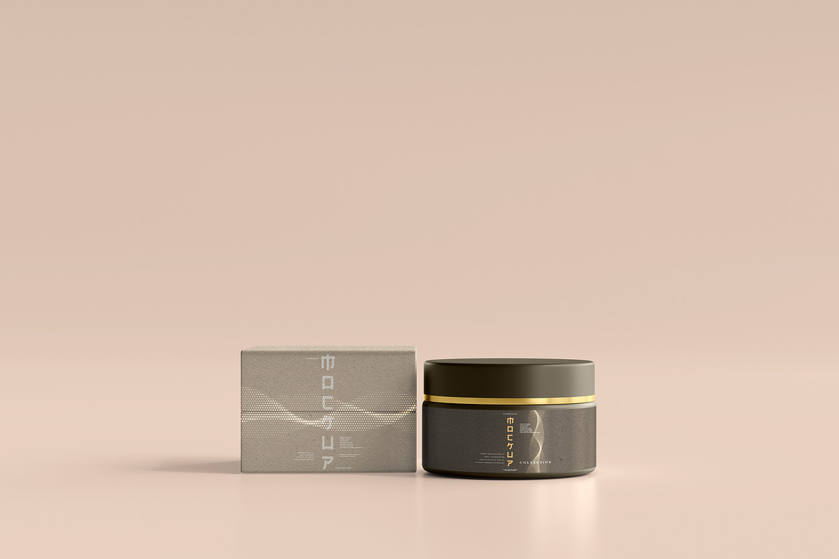 100+ Cosmetic Branding Mockups, a Cups & Container Mockup by pmvch (Photo 35 of 102)