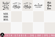 Mom, Mum SVG Bundle | MB23, an Illustration by Craft House SVG (Thumbnail 4 of 4)