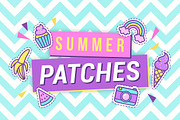 Summer patches, an Object Graphic by kondratya (Thumbnail 1 of 7)