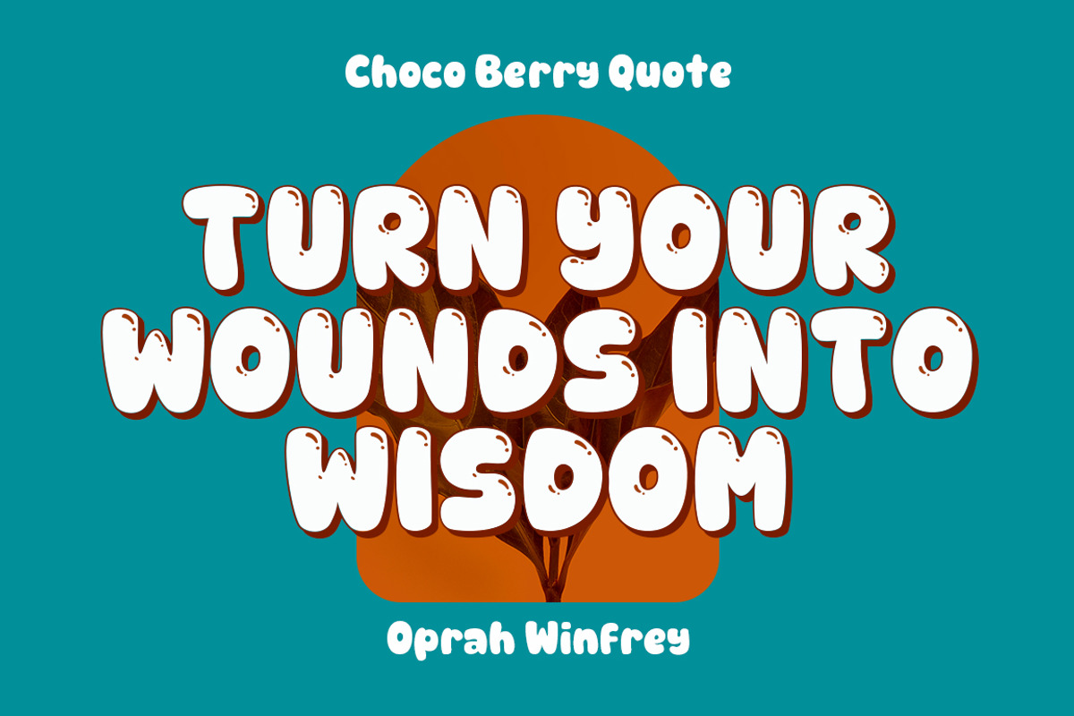 CHOCO BERRY FONT, a Handwritten Font by Fargun Studio (Photo 17 of 20)