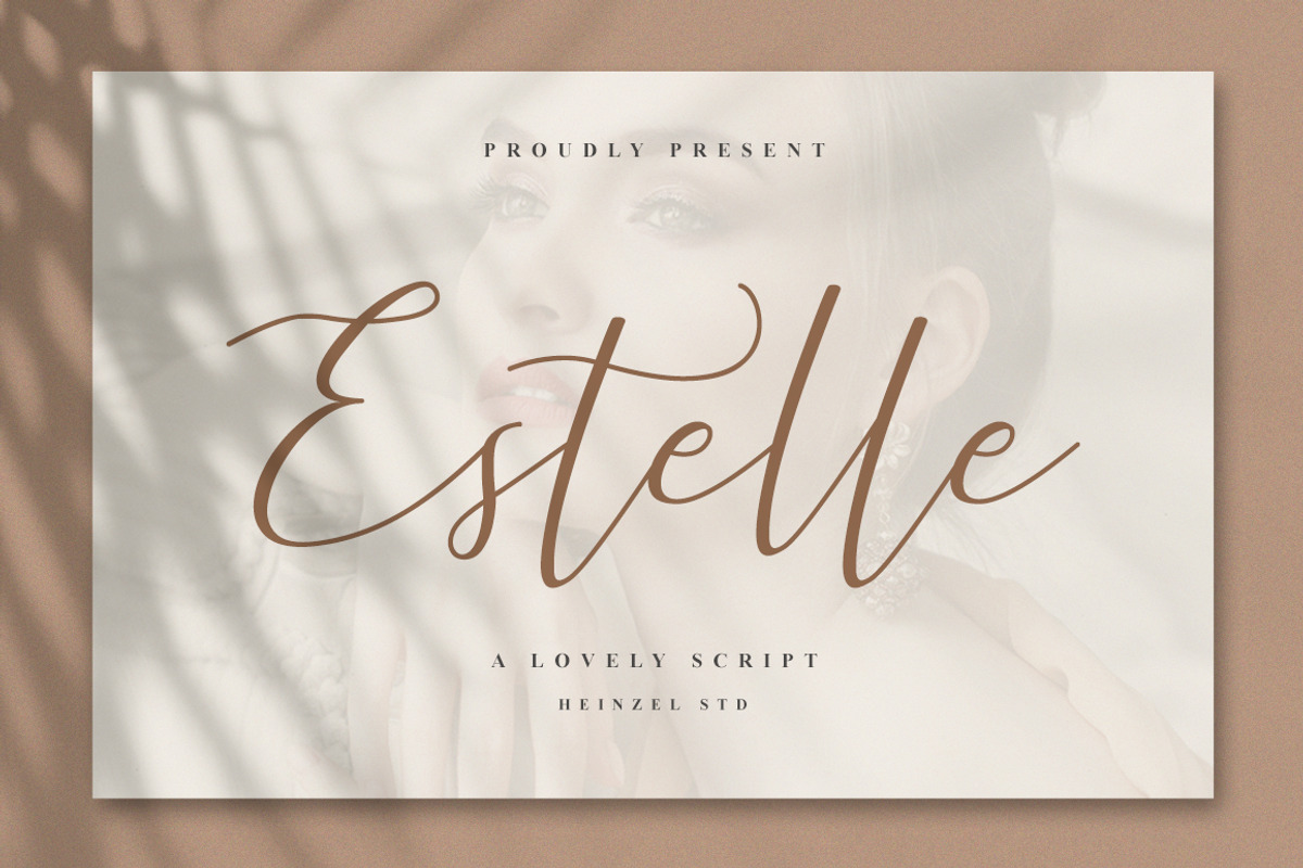 Estelle Lovely Script, a Script Font by Heinzel Std (Photo 13 of 13)