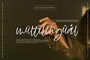 Achieving | Handwritten Font, a Script Font by Pentagonistudio (Thumbnail 10 of 10)